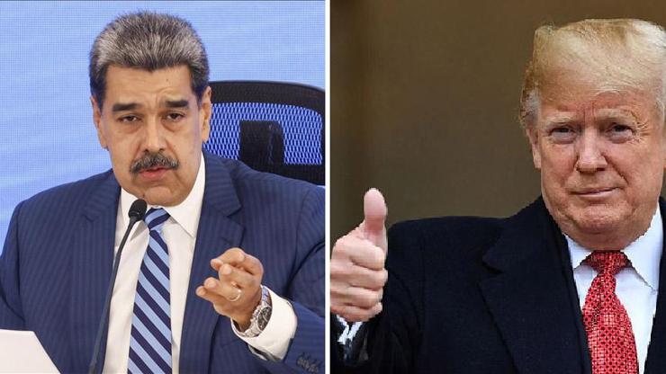 Trumptan Maduro ile görüşme mesajı