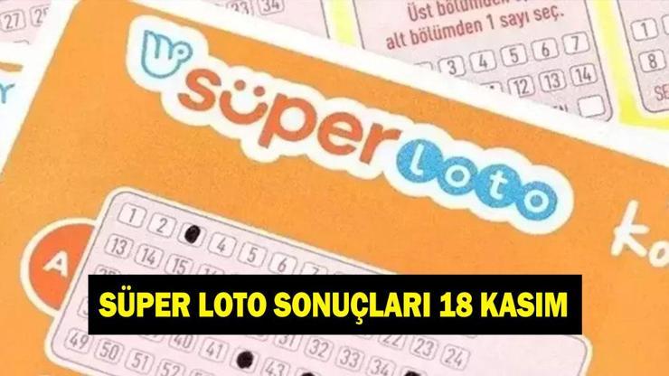 SÜPER LOTO SONUÇLARI 18 KASIM! MPİ Süper Loto sonuç sorgulama ekranı SÜPER LOTO SONUÇLARI 18 KASIM! MPİ Süper Loto sonuç sorgulama ekranı