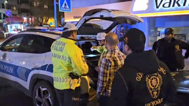 İstanbul - Beyoğlu'nda 'Huzur İstanbul' denetimi