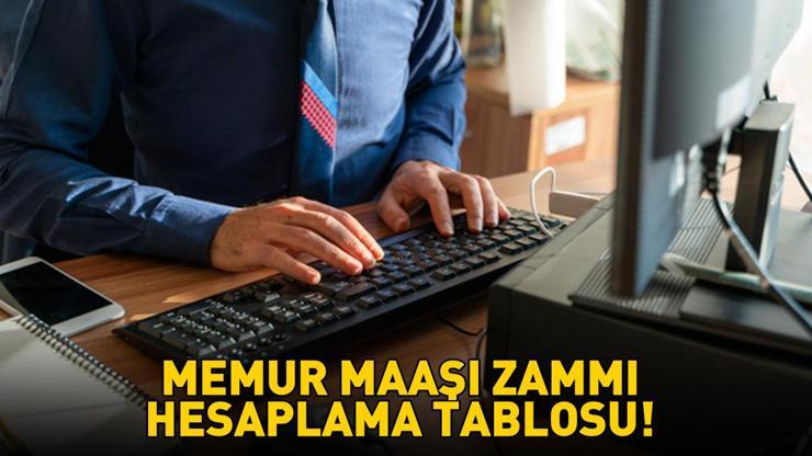 Memur maaşı zammı ne kadar olacak, en düşük memur maaşı kaç TL olacak POLİS, ÖĞRETMEN, HEMŞİRE, DOKTOR MEMUR MAAŞI 2026 ZAMMI HESAPLAMA