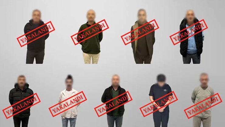 SON DAKİKA... Kırmızı bültenle ve ulusal seviyede aranan 9 suçlu Türkiye'ye getirildi