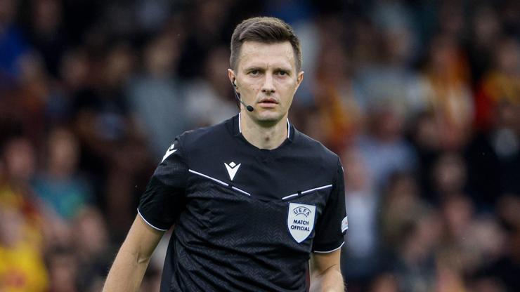 Breidablik - Samsunspor maçının hakemi Denys Shurman oldu