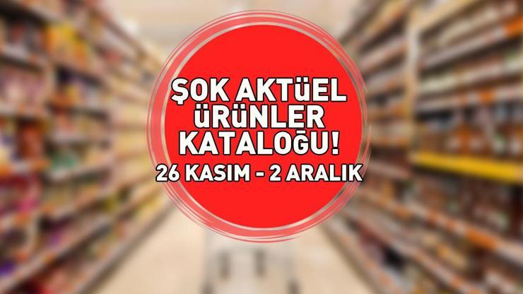ŞOK AKTÜEL ÜRÜNLER KATALOĞU 26 KASIM - 2 ARALIK 2025 | Elektrikli süpürge 3.999 TL, ızgara ve tost makinesi 1.999 TL ŞOKta bu hafta neler var