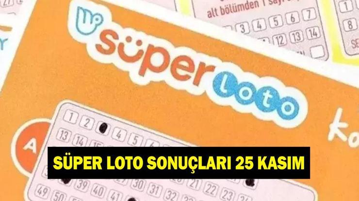 SÜPER LOTO SONUÇLARI 25 KASIM! Süper Loto sonuçları sorgulama linki