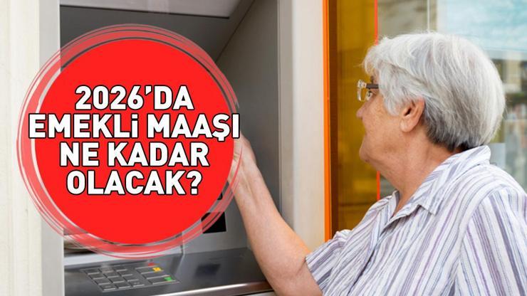 EMEKLİ SANDIĞI, SSK, BAĞKUR EMEKLİ MAAŞI ZAMMI HESAPLAMA 2026da emekli maaşı ne kadar olacak Emekli maaşına yüzde kaç zam gelecek, seyyanen zam var mı