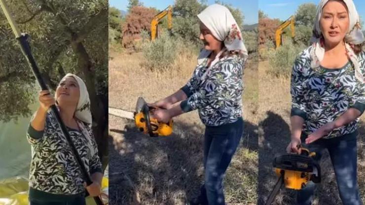 Şehir Hayatını Bıraktı, Köye Yerleşti Nurgül Yeşilçay Traktör Üstünde Sanal Medyayı Salladı