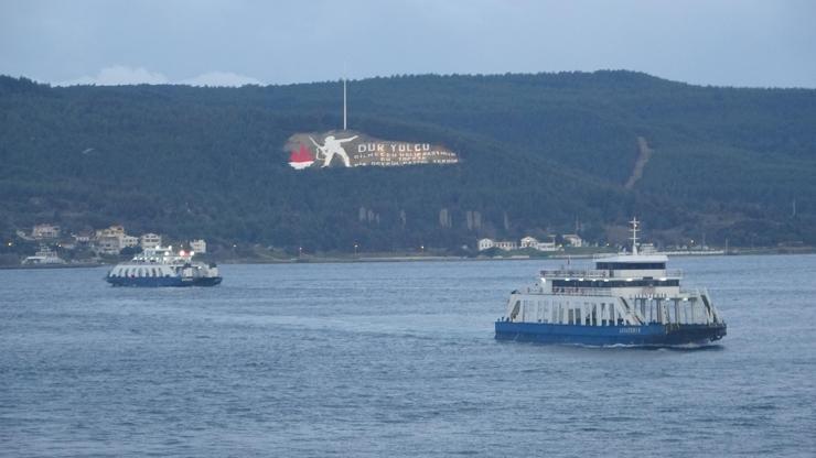 Kuzey Ege'de ulaşıma fırtına engeli