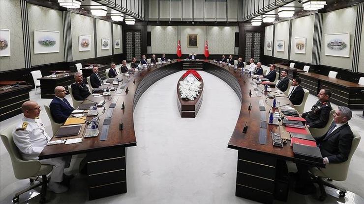 Milli Güvenlik Kurulu kritik gündemle toplandı