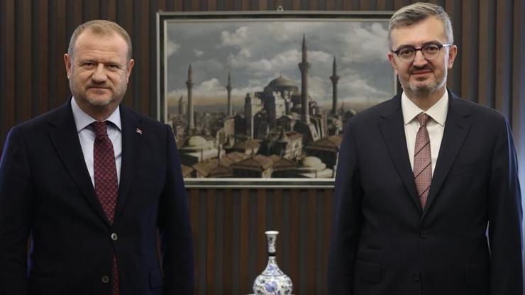 İletişim Başkanı Duran, RTÜK Başkanı Daniş ile bir araya geldi