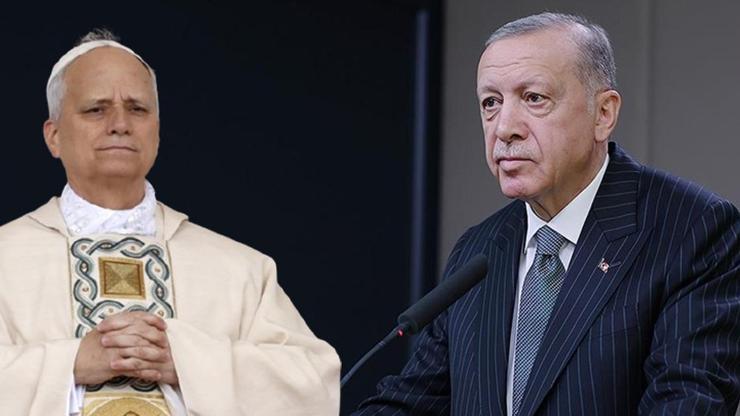 Cumhurbaşkanı Erdoğan ve Papa 14. Leo, dünyaya mesajlarını Cihannüma Salonu'ndan verecek Cumhurbaşkanı Erdoğan ve Papa 14. Leo, dünyaya mesajlarını Cihannüma Salonu'ndan verecek