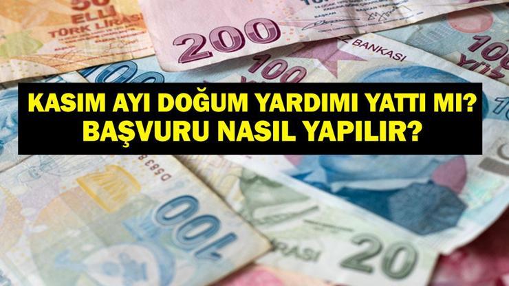  Kasım Ayı 5000 TL Doğum Yardımı Yattı Mı? Doğum Parası Başvurusu Nasıl Yapılır, Nereden?