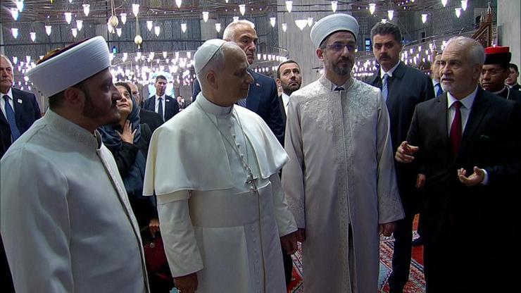CANLI | Papa 14. Leo'dan Sultanahmet Camii'ne ziyaret