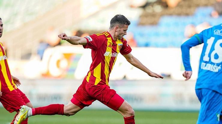 Kayserispor, Çaykur Rizespor’u tek golle geçti