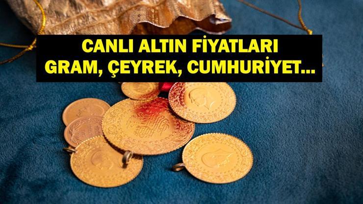1 ARALIK CANLI ALTIN FİYATLARI: Gram Altın Ne Kadar? Çeyrek Altın Fiyatı Ne? Gram, Çeyrek, Yarım, Cumhuriyet Altını Ne Kadar? 1 Aralık Altın Fiyatları