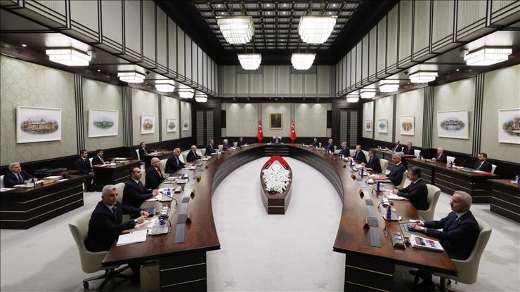  Beştepe'deki Kabine toplantısı başladı