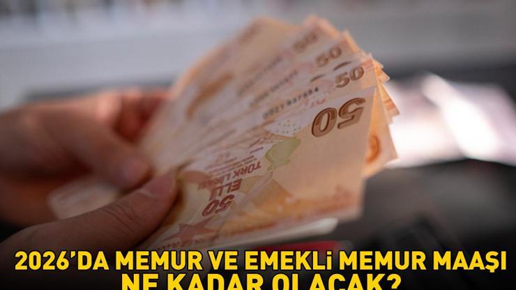 2026da memur ve emekli memur maaşı ne kadar olacak, yüzde kaç zam gelir EMEKLİ MEMUR MAAŞ ZAMMI ENFLASYON FARKI