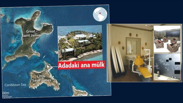 SON DAKİKA: Jeffrey Epsteinin sır adasından ilk görüntüler...