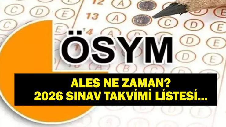 2026 ALES NE ZAMAN? 2026 ALES ne zaman yapılacak, sınav ve başvuru tarihleri belli oldu mu? İşte 2026 ÖSYM sınav takvimi... 2026 ALES NE ZAMAN? 2026 ALES ne zaman yapılacak, sınav ve başvuru tarihleri belli oldu mu? İşte 2026 ÖSYM sınav takvimi...