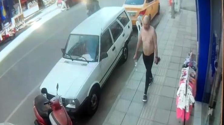 Sokakta çıplak gezen Rus tutuklandı