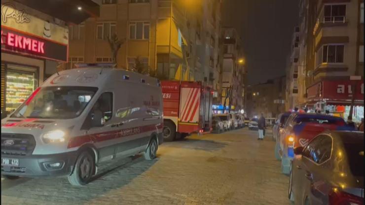 Güngören'de 6 katlı binada patlama! Güngören'de 6 katlı binada patlama!