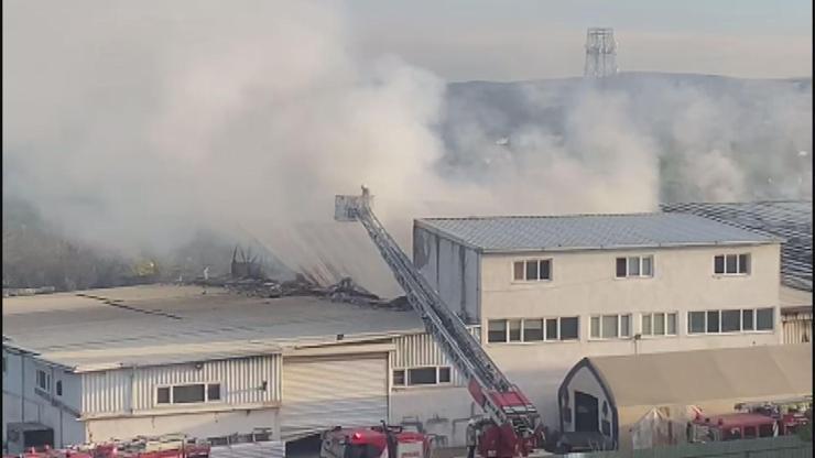 SON DAKİKA... İstanbul Tuzla'da fabrika yangını