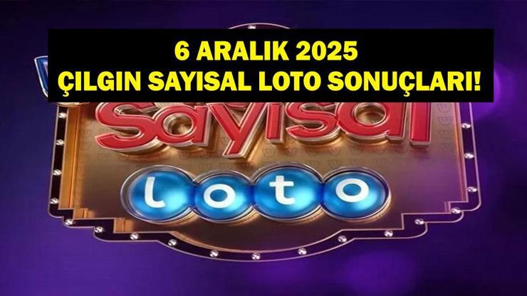  Çılgın Sayısal Loto'da Kim, Ne Kadar Kazandı? İşte 6 Aralık Milli Piyango Çılgın Sayısal Loto Sonuçları!