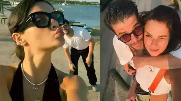 Romantik Kavuşma Sinem Ünsal ve Berk Cankatın Aşk Pozu Sosyal Medyayı Salladı