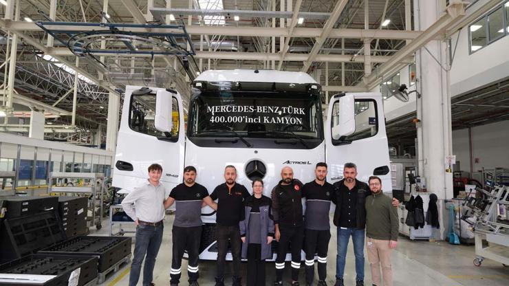 400 bininci kamyonunu üretti