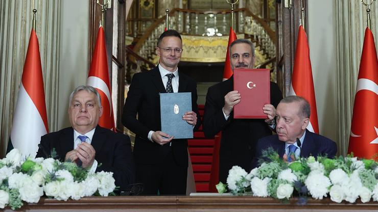 Türkiye ile Macaristan arasında 16 anlaşma imzalandı