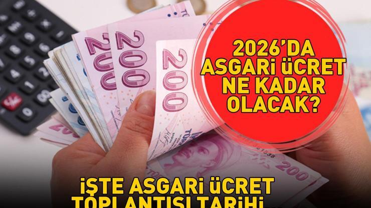 ASGARİ ÜCRET 2026 TOPLANTISI TARİHİ VE SAATİ | Asgari ücret toplantısı ne zaman 28.000 TL detayı 2026da asgari ücret ne kadar olacak, yüzde kaç zam gelir