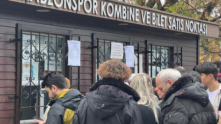 Trabzonspor - Beşiktaş maçı biletlerine yoğun ilgi