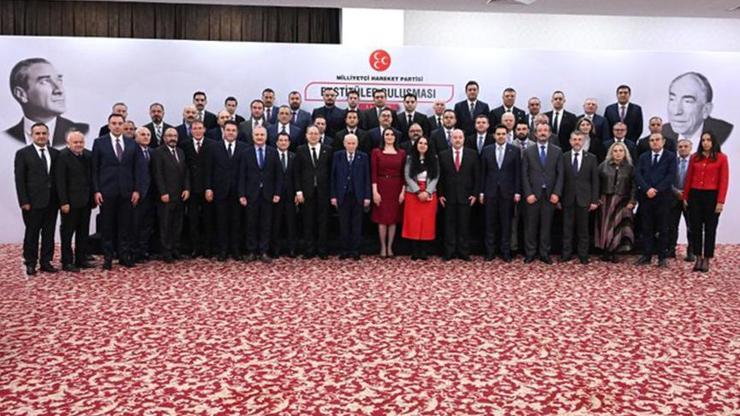 MHP Genel Başkanı Bahçeli, parti bünyesindeki enstitülerin temsilcileriyle bir araya geldi