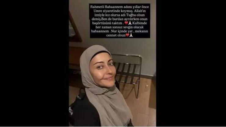 Ünlü model Tuğba Melis Türk umre ziyaretinde Adıyla ilgili bilinmeyen detay ilk kez ortaya çıktı