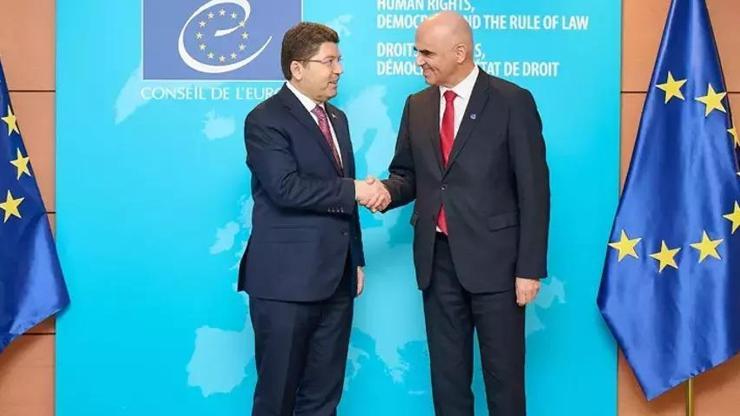 Bakan Tunç, Avrupa Konseyi Genel Sekreteri Berset ile görüştü