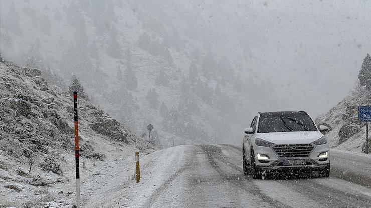 Kahramanmaraş beyaza büründü
