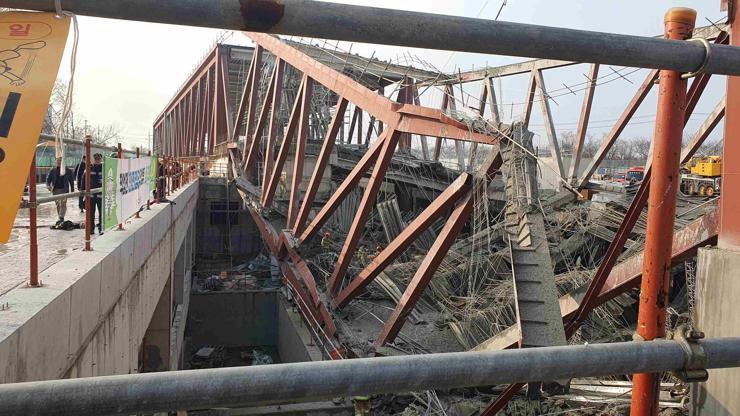 Güney Kore’de kütüphane inşaatında çökme: 1 ölü