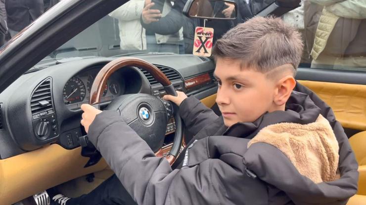 Otomobil tutkunu Himmet için yapılan çağrı karşılık buldu Yüzlerce araçlık konvoy yapıldı