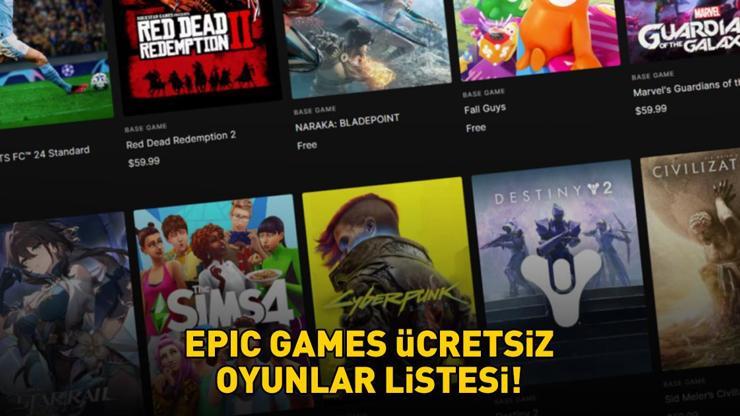 EPIC GAMES ÜCRETSİZ OYUNLAR LİSTESİ 2025 | Epic Games’teki ücretsiz oyunlar hangileri? Howgarts Legacy, RDR 2… EPIC GAMES ÜCRETSİZ OYUNLAR LİSTESİ 2025 | Epic Games’teki ücretsiz oyunlar hangileri? Howgarts Legacy, RDR 2…