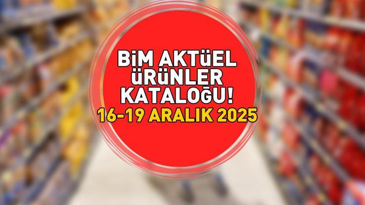 BİM AKTÜEL ÜRÜNLER KATALOĞU 16 ARALIK - 19 ARALIK 2025 | BİMde bu hafta neler var Bebek bezi 319 TL, çamaşır suyu 99 TL