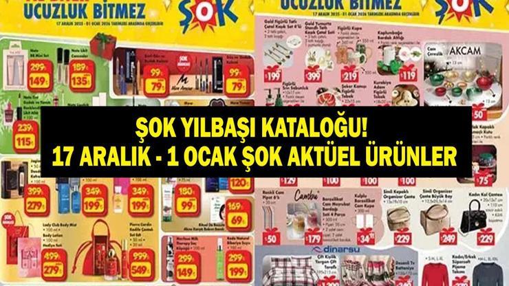 ŞOK Aktüel Ürünler 17 Aralık - 1 Ocak Listesi: ŞOK Yılbaşı Kataloğu Yayında Monopoly, Ledli Kar Küresi, Eğlenceli Oyunlar ve Dekoratif Ürünler Sizleri Bekliyor
