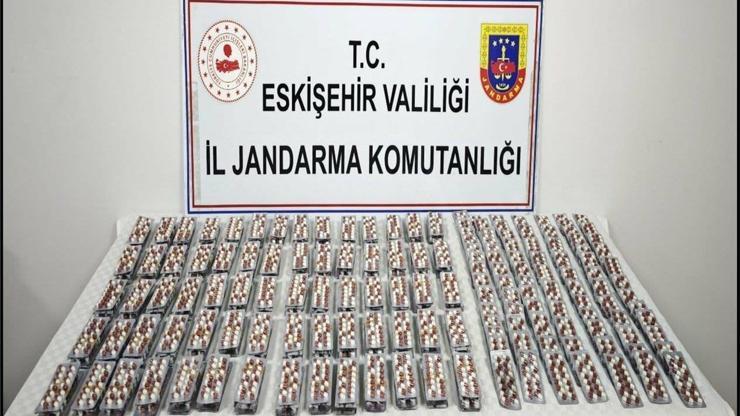 Eskişehir’de 5 bin 488 uyuşturucu hap ele geçirildi Eskişehir’de 5 bin 488 uyuşturucu hap ele geçirildi