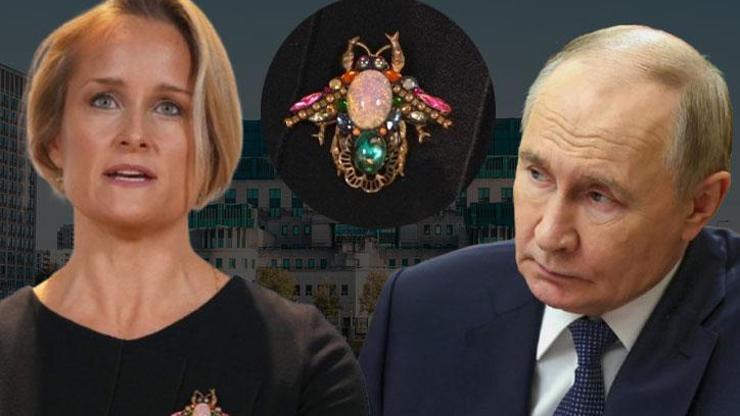 Kadın ‘Bond’un broş şifresi İstihbarat dünyasında bir anlamı var...