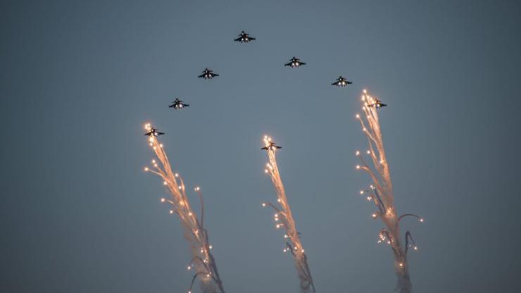 Gökyüzünde F-35ler ile Noel sürprizi: İskandinav ülkelerinden ortak koreografi