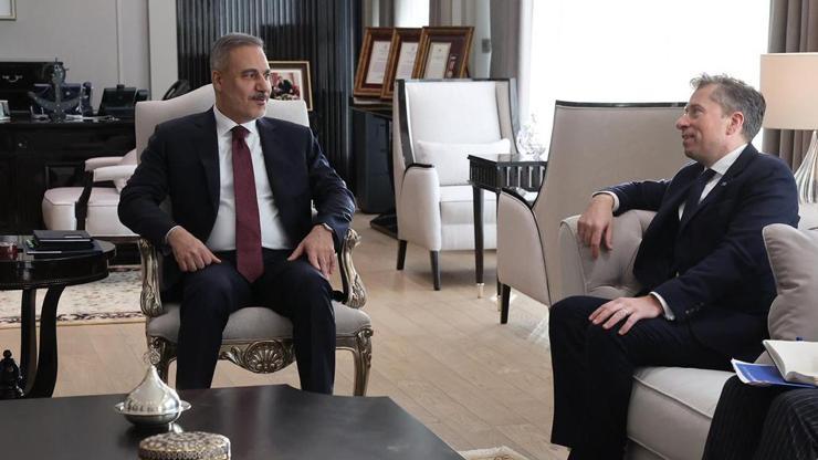 Dışişleri Bakanı Hakan Fidan, BM Genel Sekreter Yardımcısı Fletcher'i kabul etti