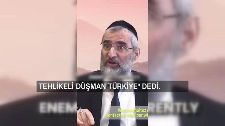 Hahamdan dikkat çeken çıkış: “İsrail’in en tehlikeli düşmanı Türkiye”