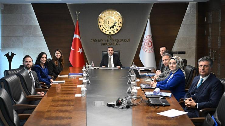 Bakan Kacır, NASA Başkan Yardımcısı Swails'i kabul etti