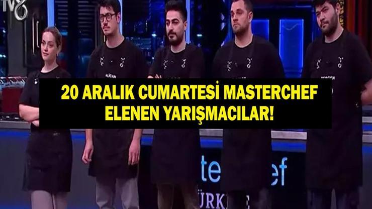 MASTERCHEF ELENEN İSİMLER 20 ARALIK: MasterChef Türkiye Altın Kupada kim elendi, kim gitti 20 Aralık 2025 İki yarışmacı veda etti