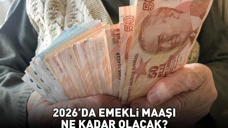 EMEKLİ MAAŞ ZAMMI 2026 HESAPLAMA TABLOSU | 5 aylık enflasyon farkına göre SSK - BAĞKUR emekli maaşı ne kadar olacak 16.811 TL, 17.000 TL, 18.000, 19.000, 20.000 TL alanlar...