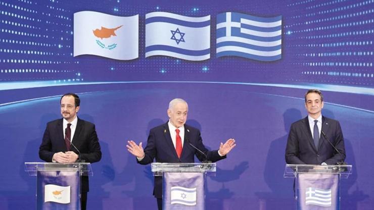 Dertleri Türkiye: İsrail,Yunanistan ve GKRY ortak güç kuracak