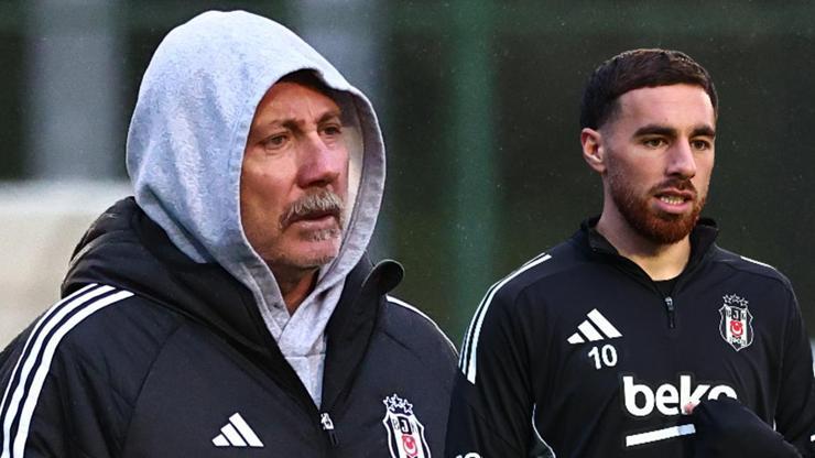 Beşiktaş'ta Sergen Yalçın, Fenerbahçe derbisinde kadroyu bozmayacak